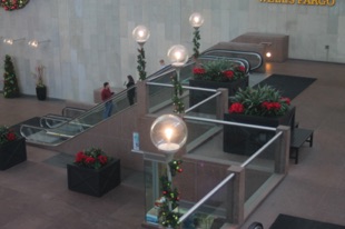 Poinsettias in Lobby
